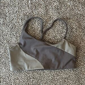 Free People Two-Tone Sports Bra
